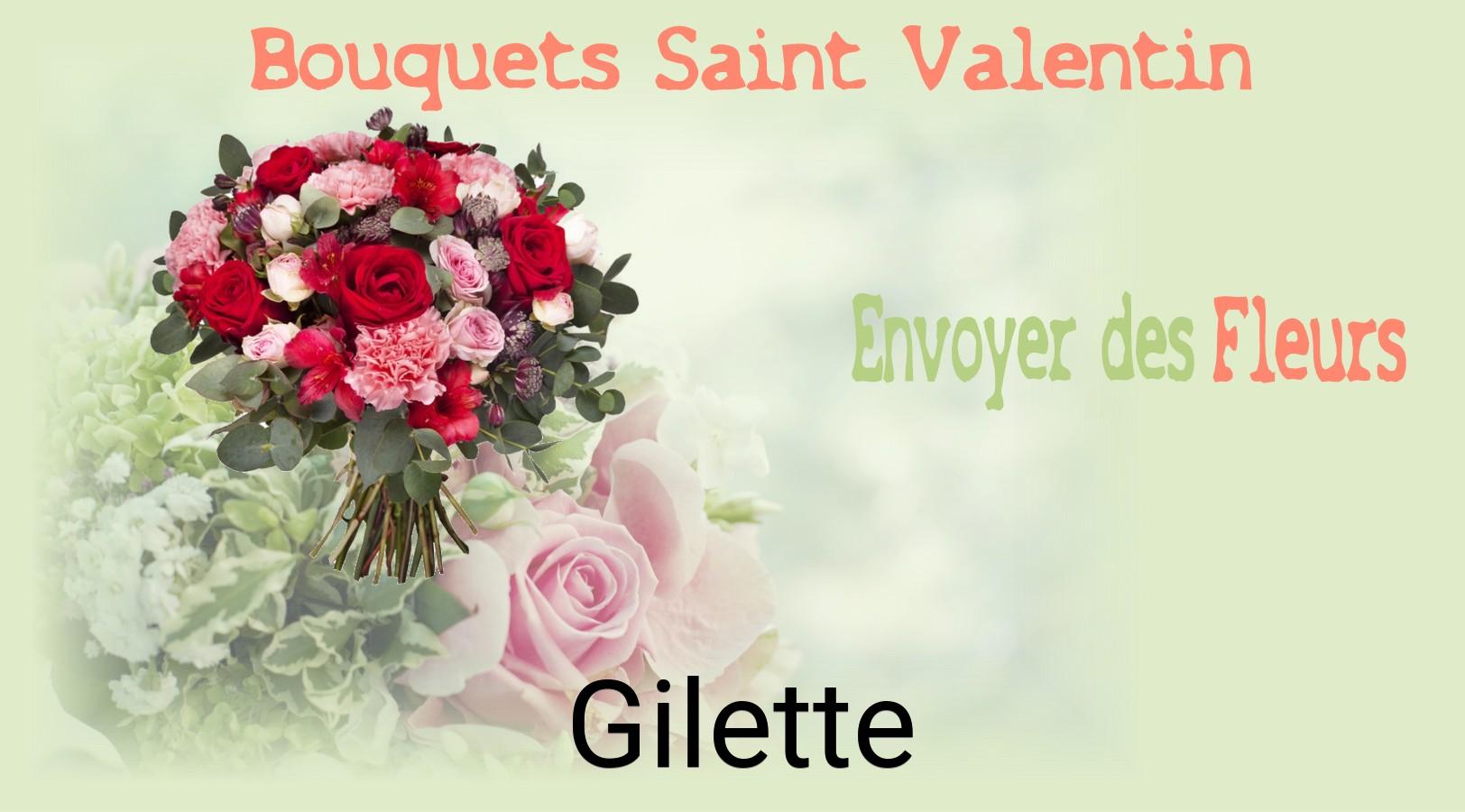 Roses de Saint-Valentin livrées à Gilette